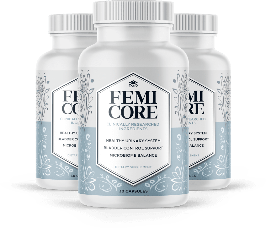 FemiCore 3 bottle package